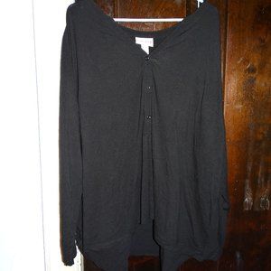 Ava & Viv Black Blouse